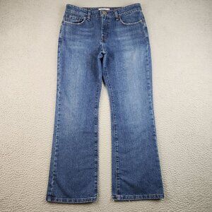 Levi's Jeans Women's Size 8 Curvy Bootcut Mid Rise 515 Stretch Blue Denim Ladies